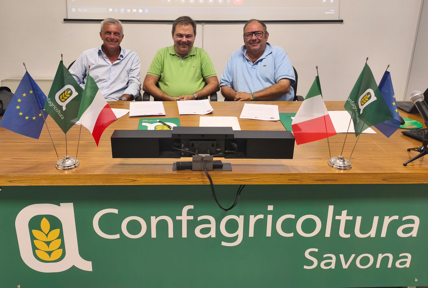 LABCAM e Confagricoltura Liguria: firmata la convenzione per analisi, formazione e progetti a favore delle aziende agricole